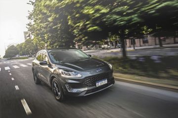 Vista Exterior del Nueva Kuga Híbrida